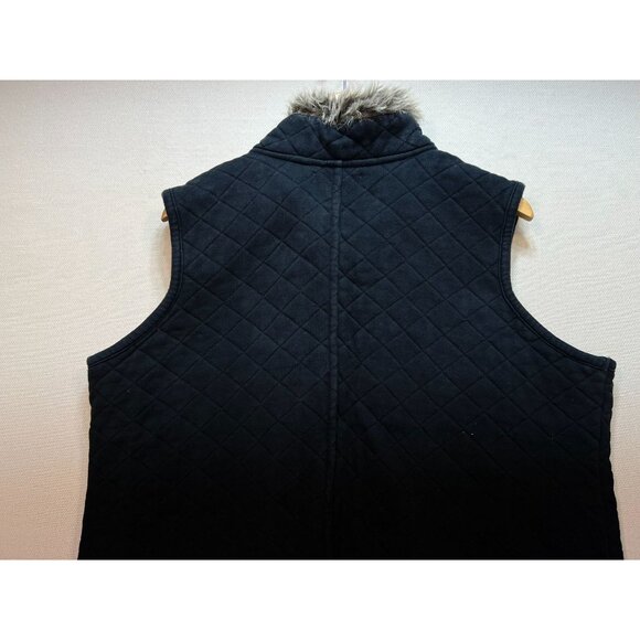 Telluride Clothing Co. Women's Full Zip Quilted Vest Sleeveless Size 2X Black - Picture 9 of 10